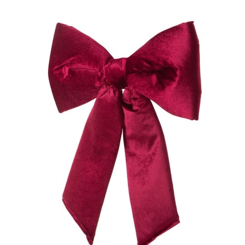 BORDO KURDELE YILBAŞI AĞAÇ SÜSÜ 40 CM