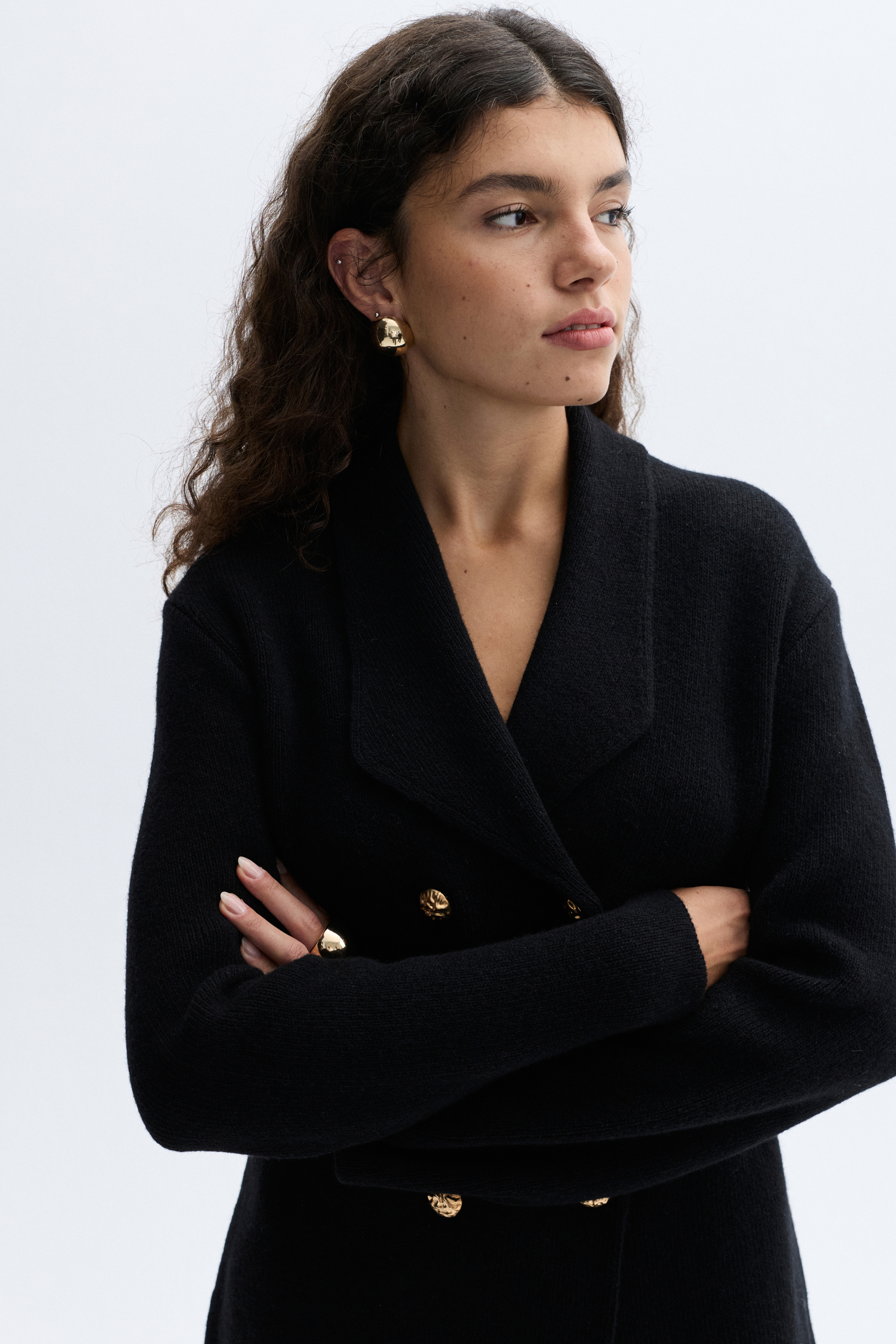 FITTED YÜNLÜ CASUAL CEKET