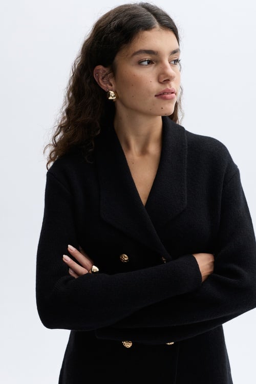 FITTED YÜNLÜ CASUAL CEKET