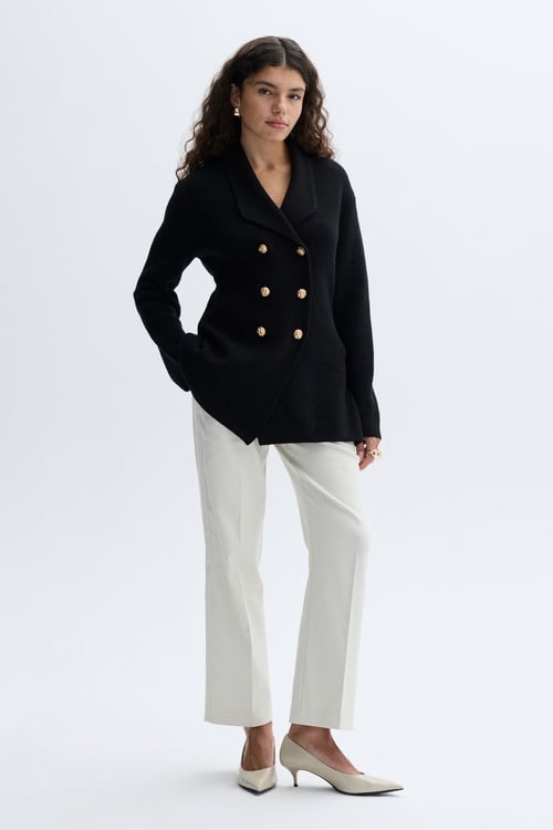  FITTED YÜNLÜ CASUAL CEKET