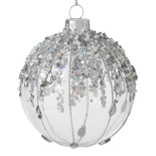  GLITTER AĞAÇ SÜSÜ 8 CM