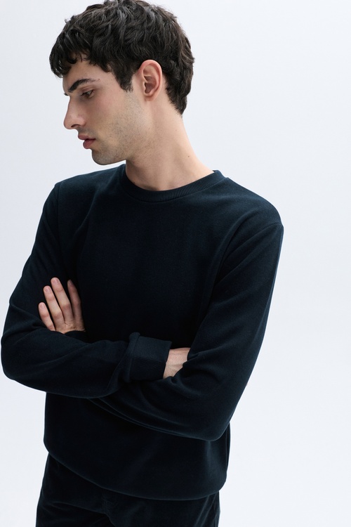  BİSİKLET YAKA SWEATSHIRT