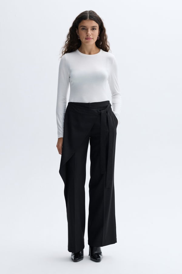 WIDE LEG KRUVAZE DETAYLI PANTOLON