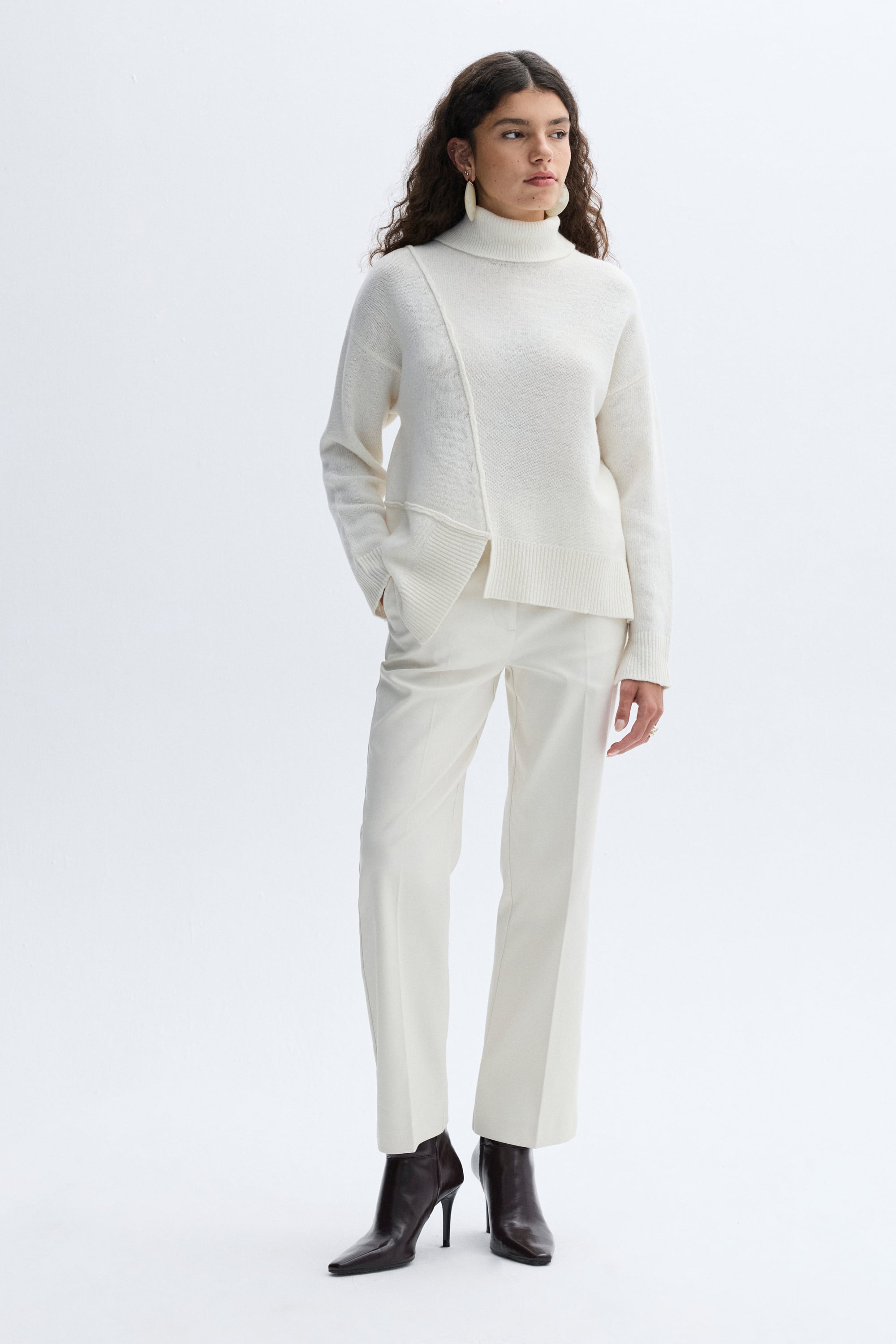 CROPPED FIT KLASİK PANTOLON