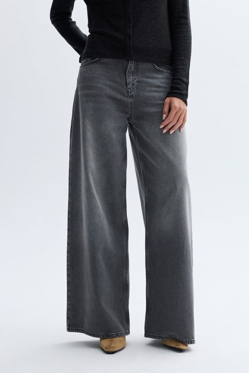 WIDE LEG JEAN PANTOLON