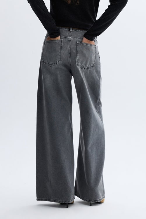 WIDE LEG JEAN PANTOLON