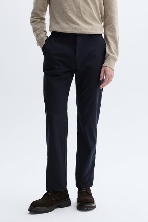 LİYOSEL KARIŞIMLI SLIM STRAIGHT CHINO PANTOLON