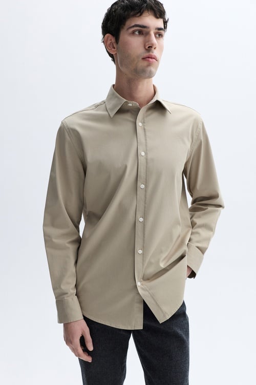 REGULAR FIT UZUN KOLLU CASUAL GÖMLEK