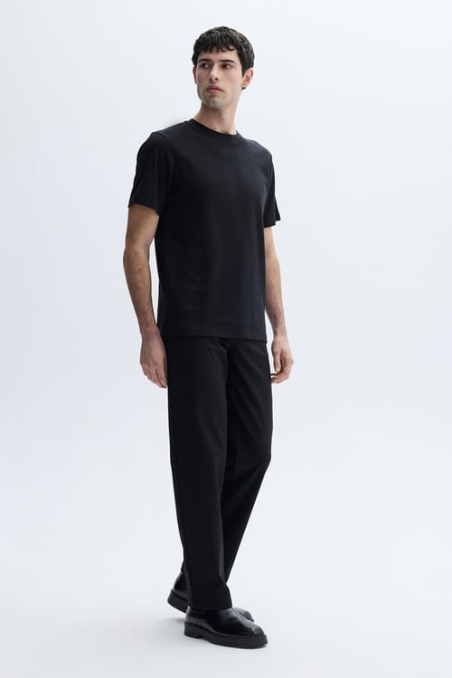 BİSİKLET YAKA T-SHIRT