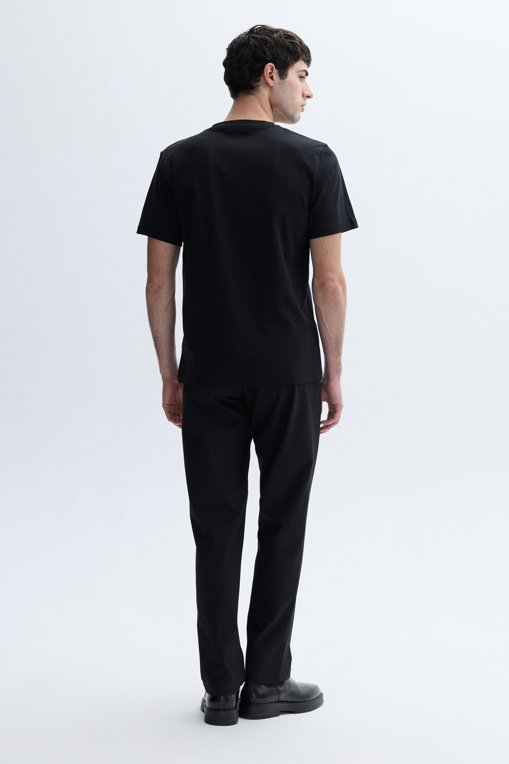 BİSİKLET YAKA T-SHIRT