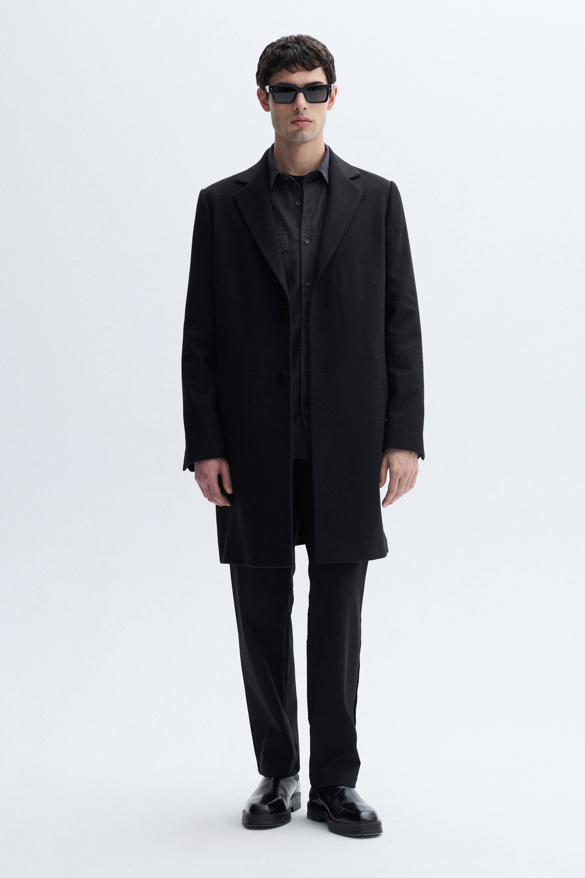 YÜN KARIŞIMLI UZUN KAŞE KABAN