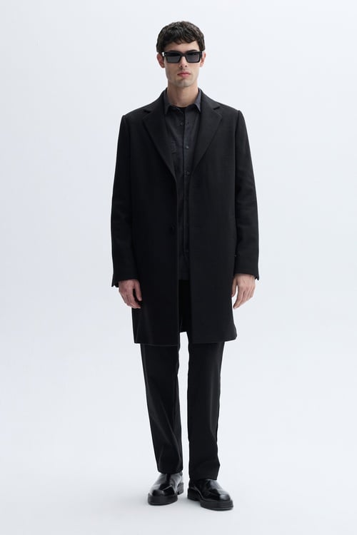 YÜN KARIŞIMLI UZUN KAŞE KABAN