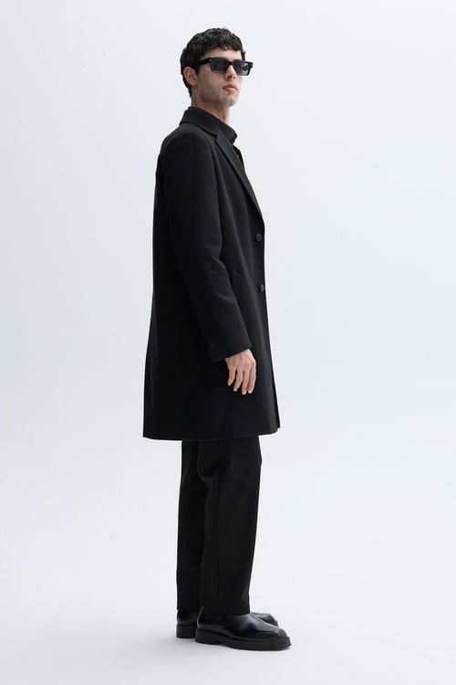 YÜN KARIŞIMLI UZUN KAŞE KABAN