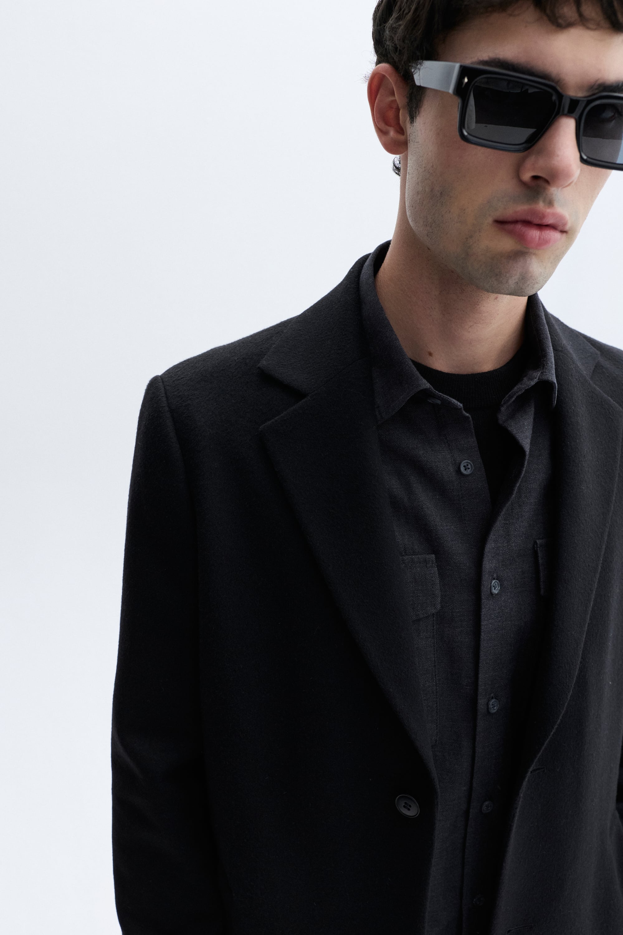 YÜN KARIŞIMLI UZUN KAŞE KABAN