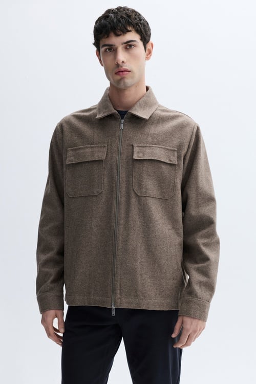 ÇİFT FERMUARLI ÇOK CEPLİ CASUAL CEKET