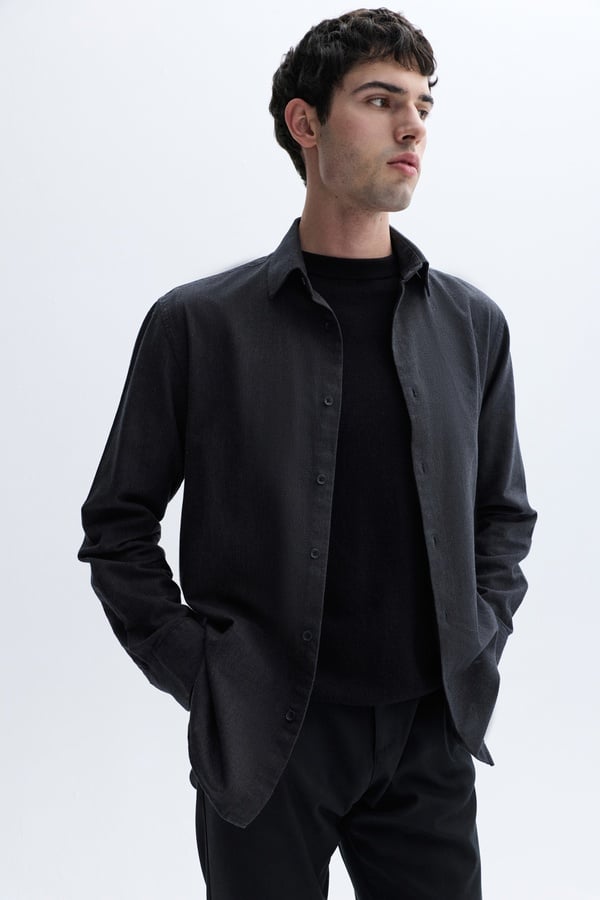 REGULAR FIT UZUN KOLLU GÖMLEK