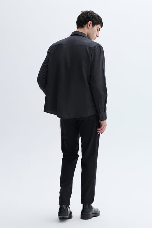 REGULAR FIT UZUN KOLLU GÖMLEK