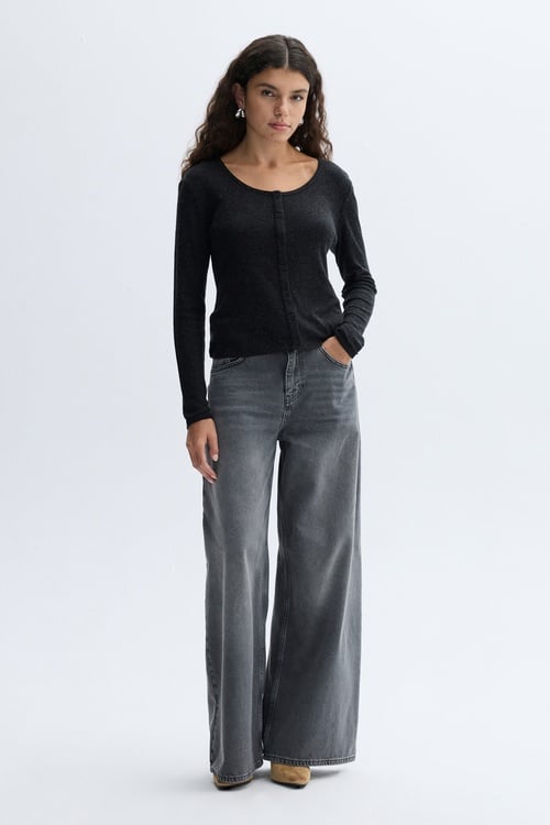 WIDE LEG JEAN PANTOLON