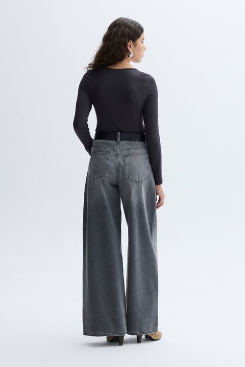 FITTED MODAL UZUN KOLLU T-SHIRT