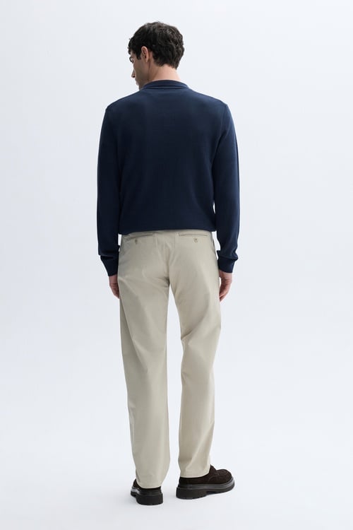 TAPERED FIT CHINO PANTOLON