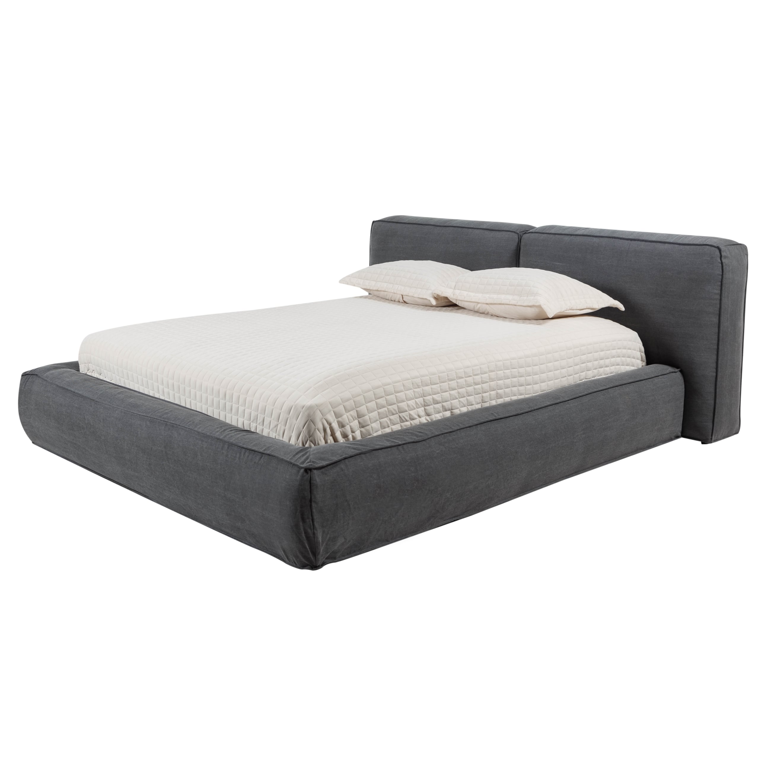 SOHO ÇİFT KİŞİLİK YATAK GRİ 160X200