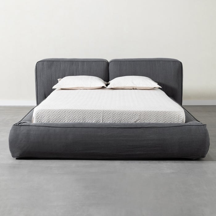 SOHO ÇİFT KİŞİLİK YATAK GRİ 160X200