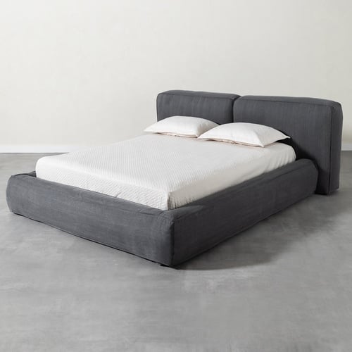 SOHO ÇİFT KİŞİLİK YATAK GRİ 160X200