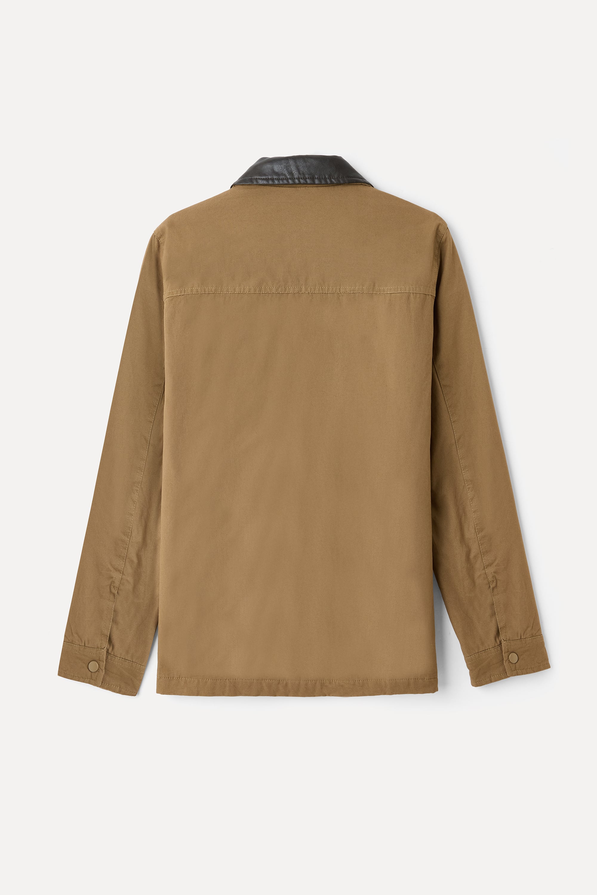 YAKA DETAYLI FERMUARLI CASUAL CEKET