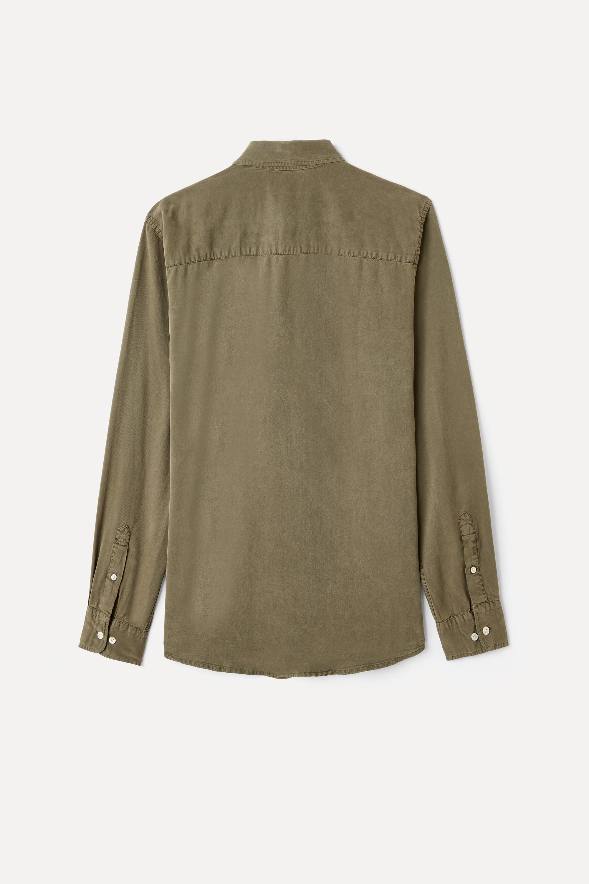 REGULAR FIT UZUN KOLLU LİYOSEL GÖMLEK