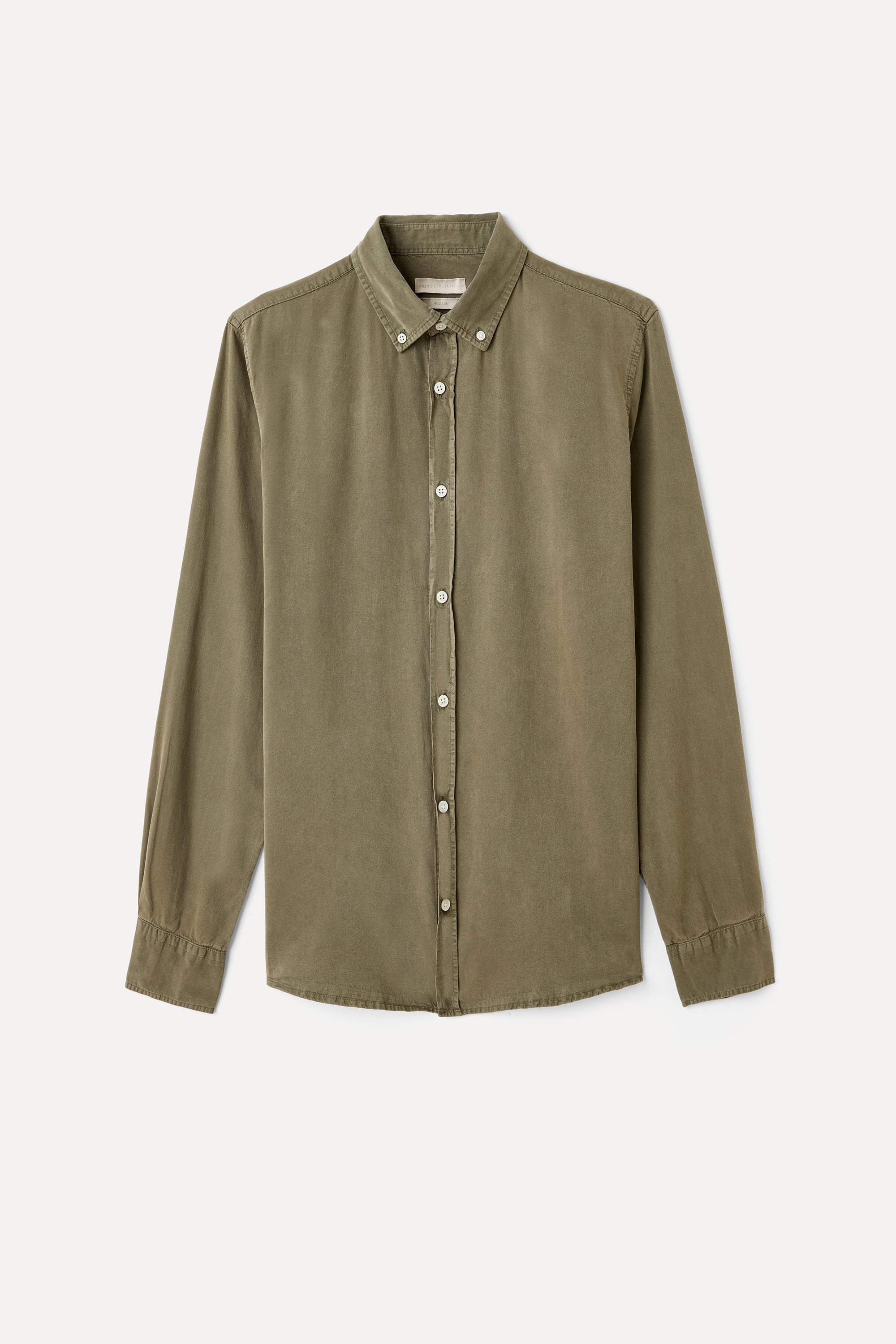 REGULAR FIT UZUN KOLLU LİYOSEL GÖMLEK