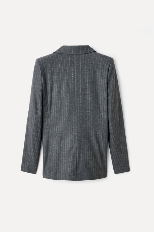  FITTED ÇİZGİLİ BLAZER CEKET