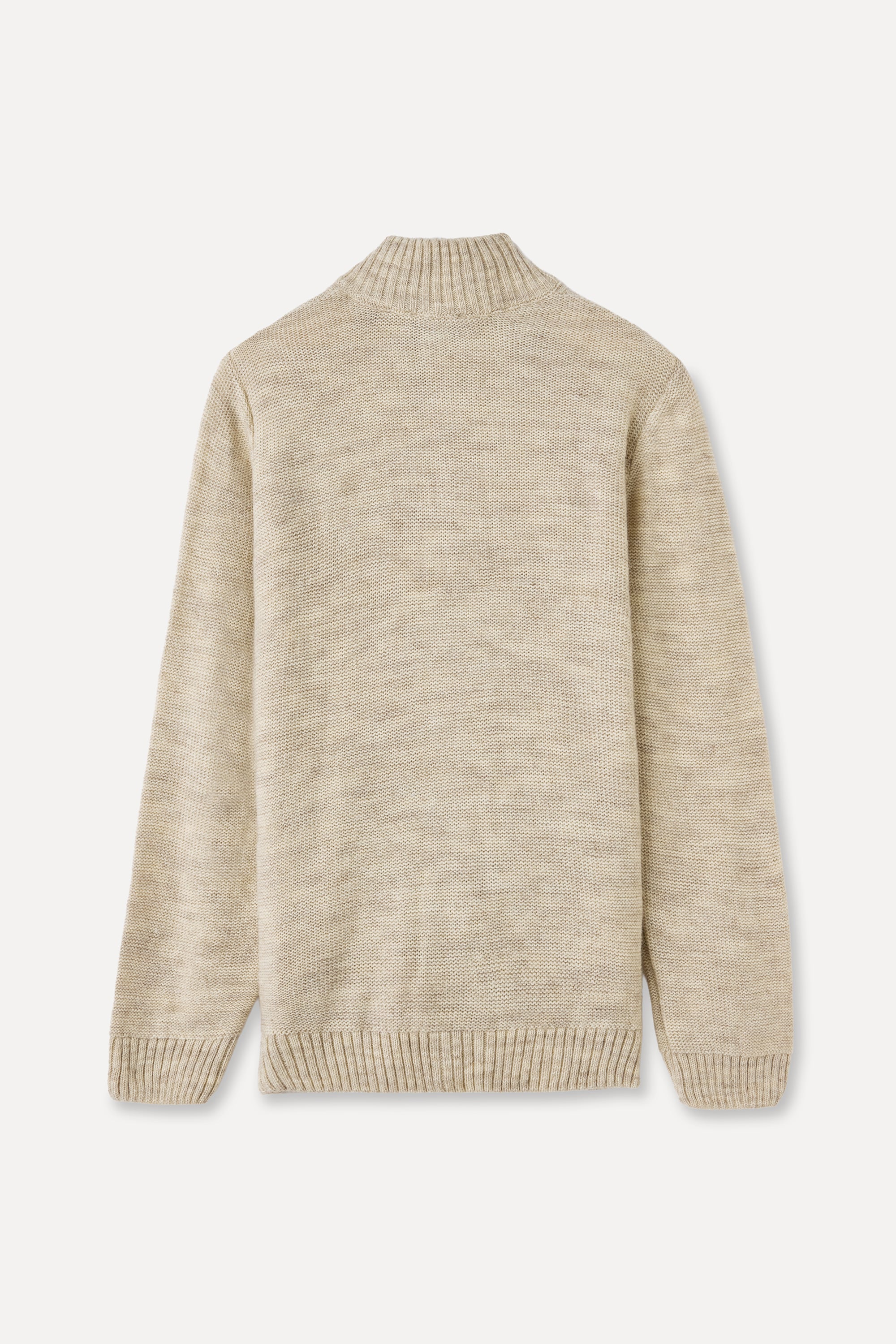 ÖRGÜLÜ DİK YAKA HIRKA