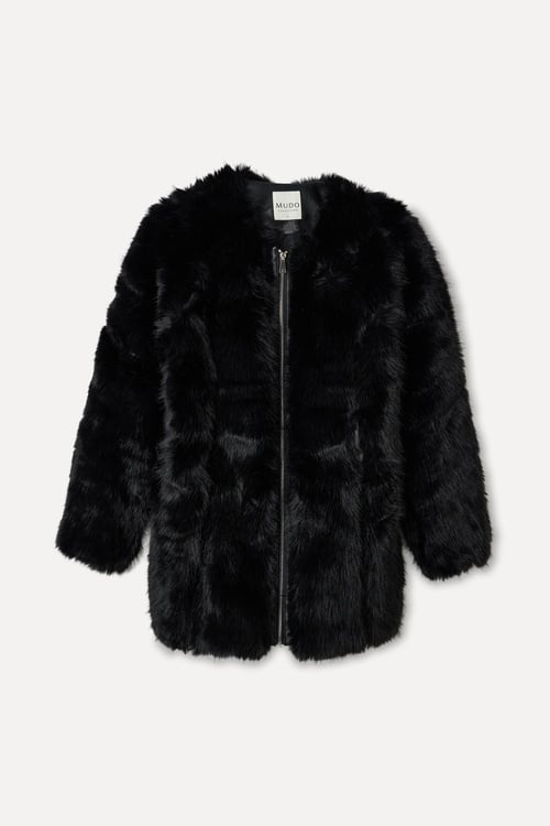  MİDİ SUNİ KÜRK KABAN