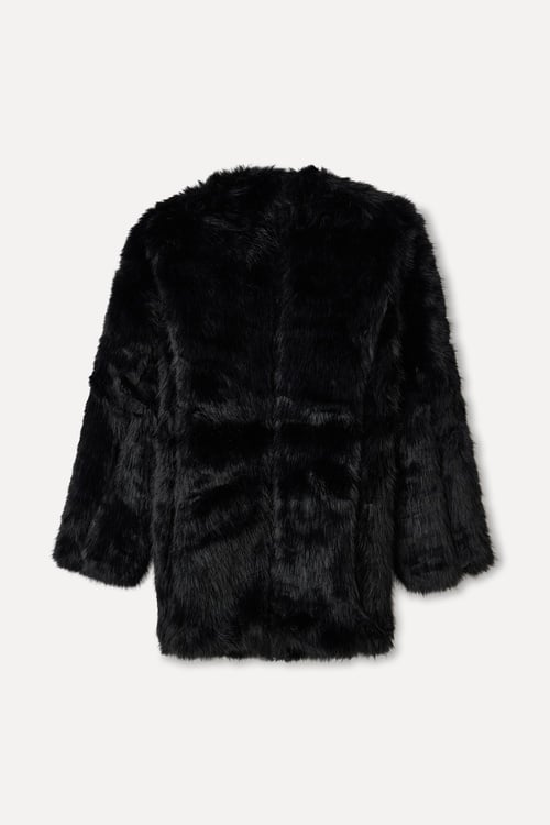  MİDİ SUNİ KÜRK KABAN