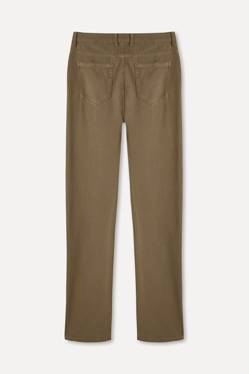 SLIM STRAIGHT FIT PANTOLON