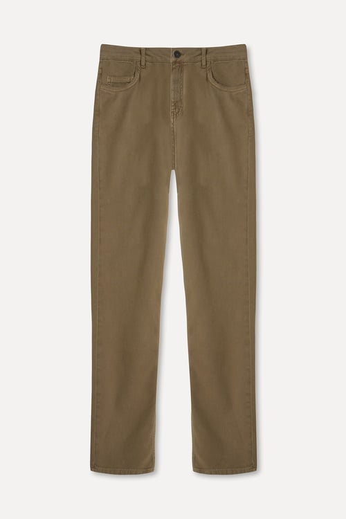 SLIM STRAIGHT FIT PANTOLON