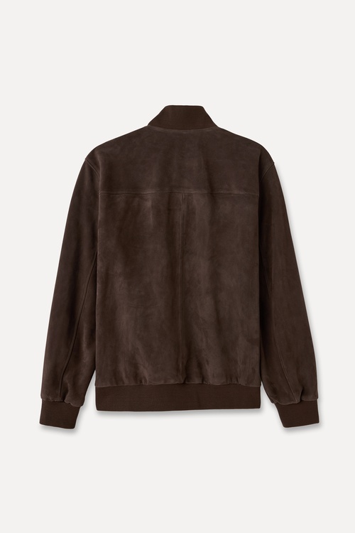  HAKİKİ DERİ SÜET DOKULU CEKET