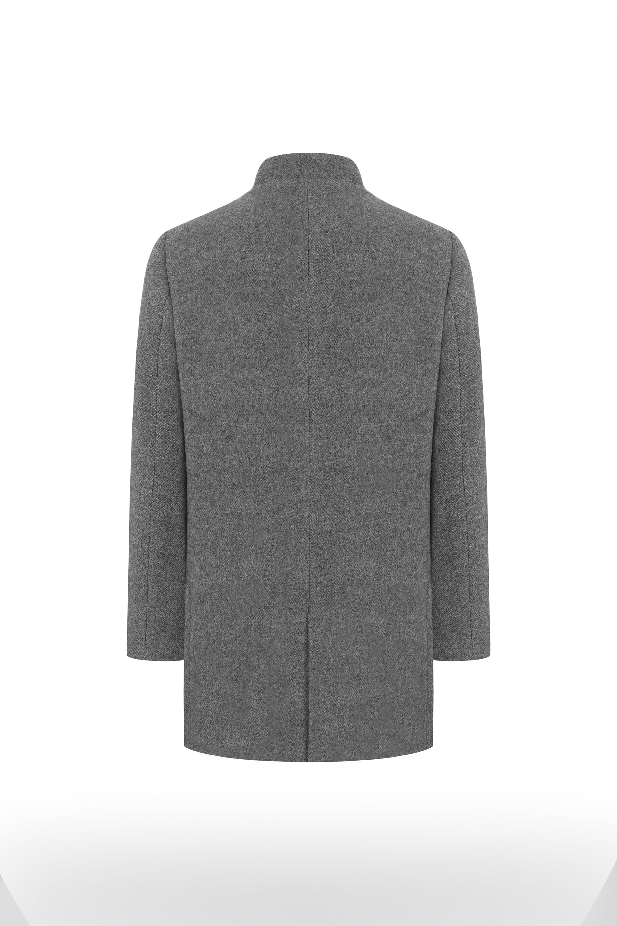 DİK YAKA CASUAL KABAN