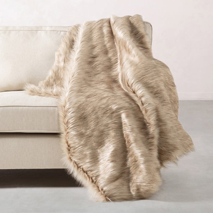 VERONICA KOLTUK ŞALI BEJ 130X150