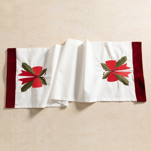 JOY RIBBON RUNNER EKRU 45X130