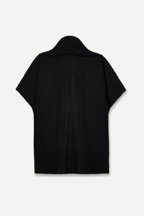 ŞAL YAKA OVERSIZE KISA KOLLU HIRKA