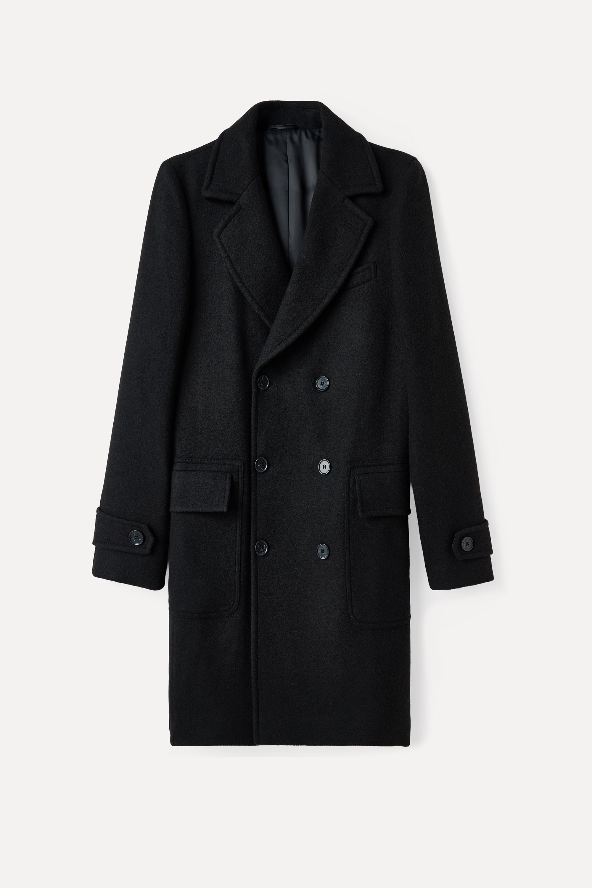 YÜN KARIŞIMLI KRUVAZE UZUN KAŞE KABAN