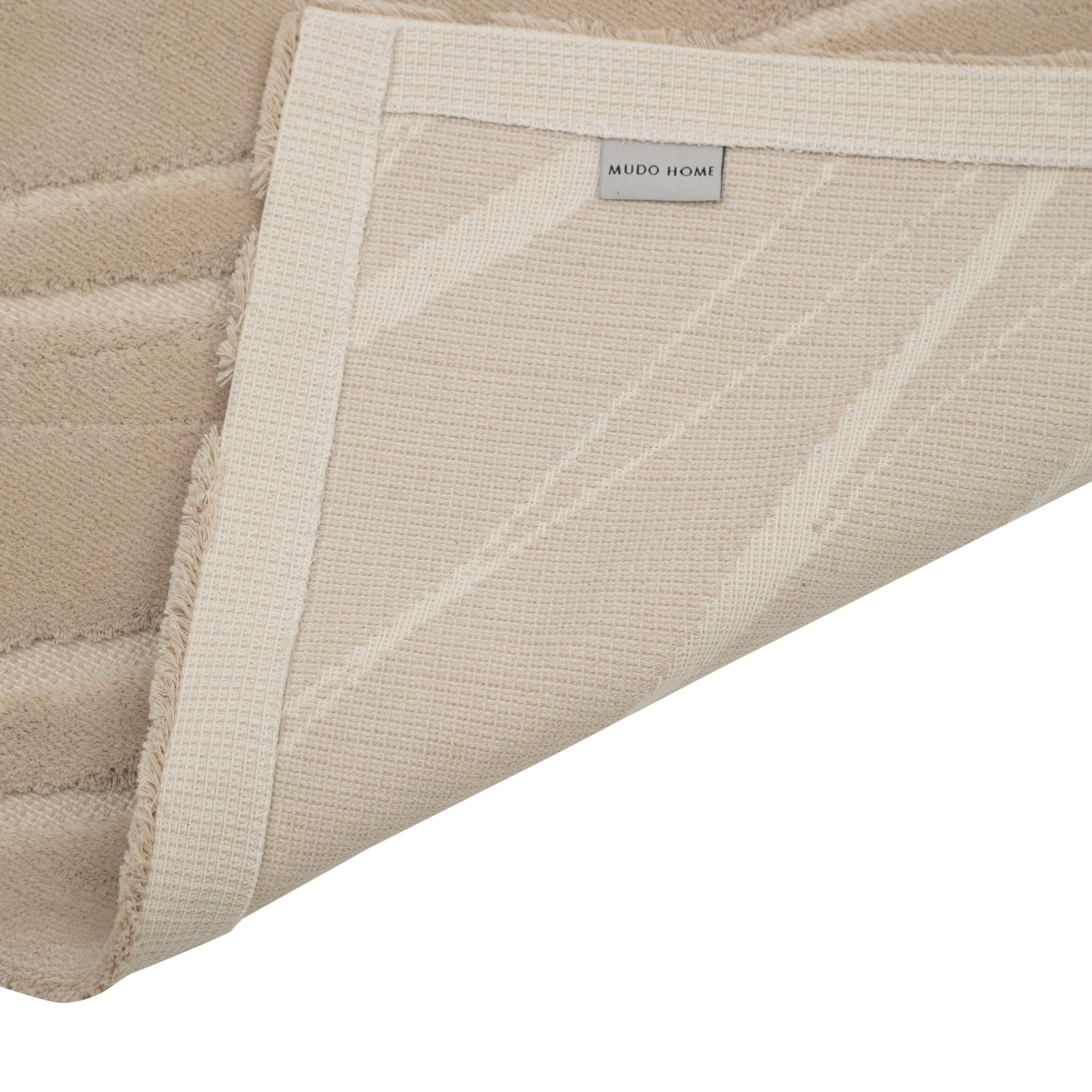 LUNA 2'Lİ BANYO PASPAS SETİ BEJ