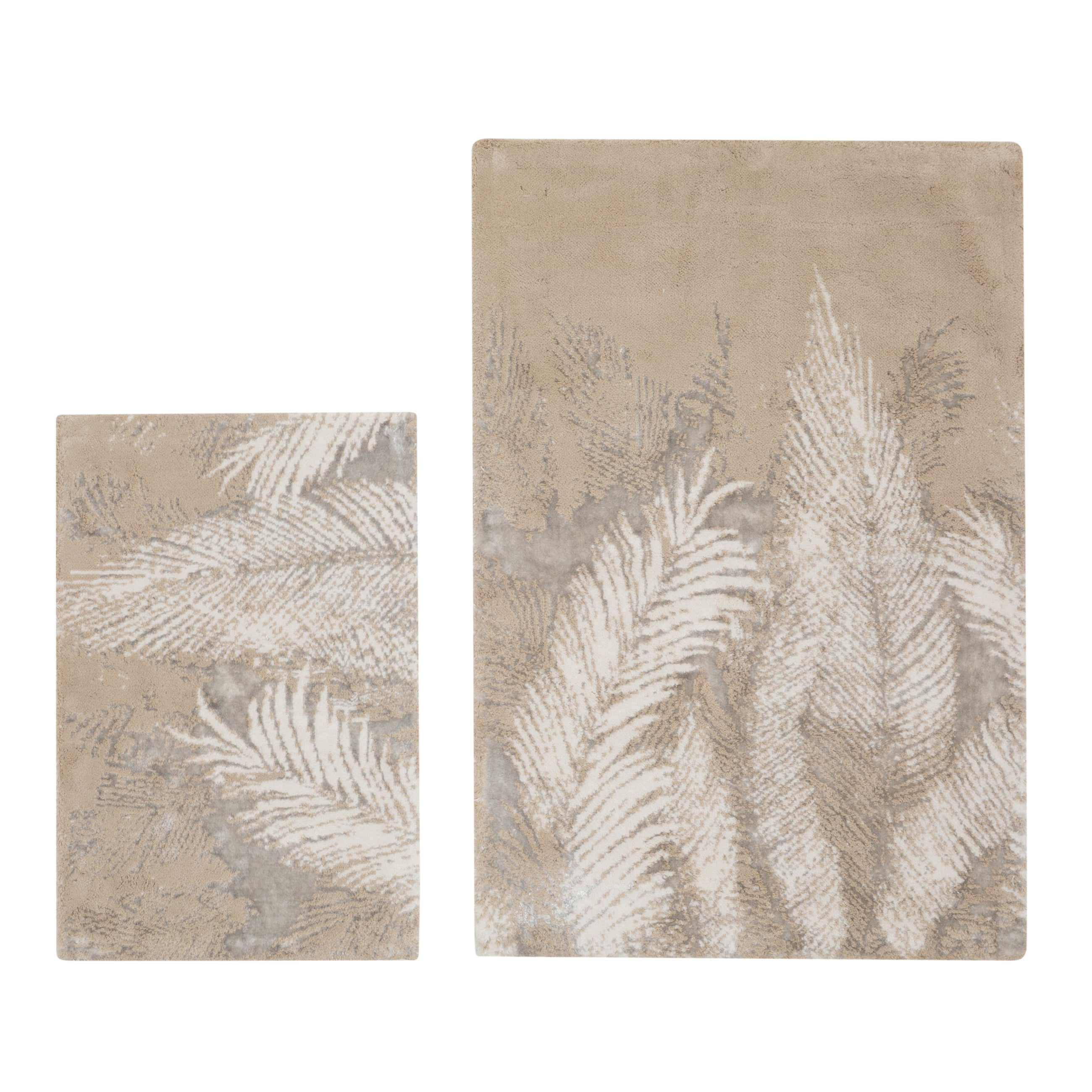 LAURA 2'Lİ BANYO PASPAS SETİ BEJ