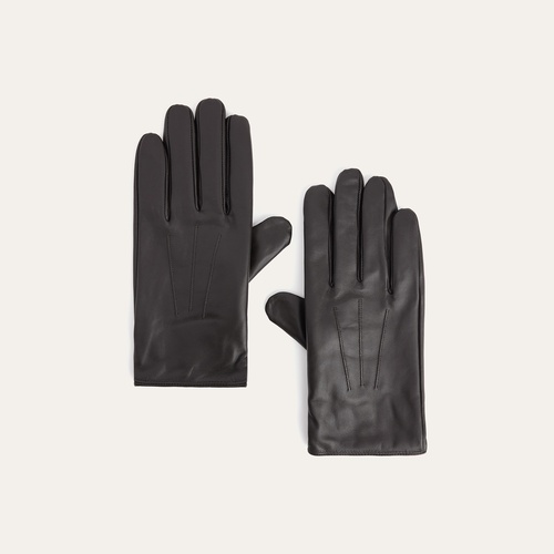 DİKİŞ DETAYLI HAKİKİ DERİ ELDİVEN