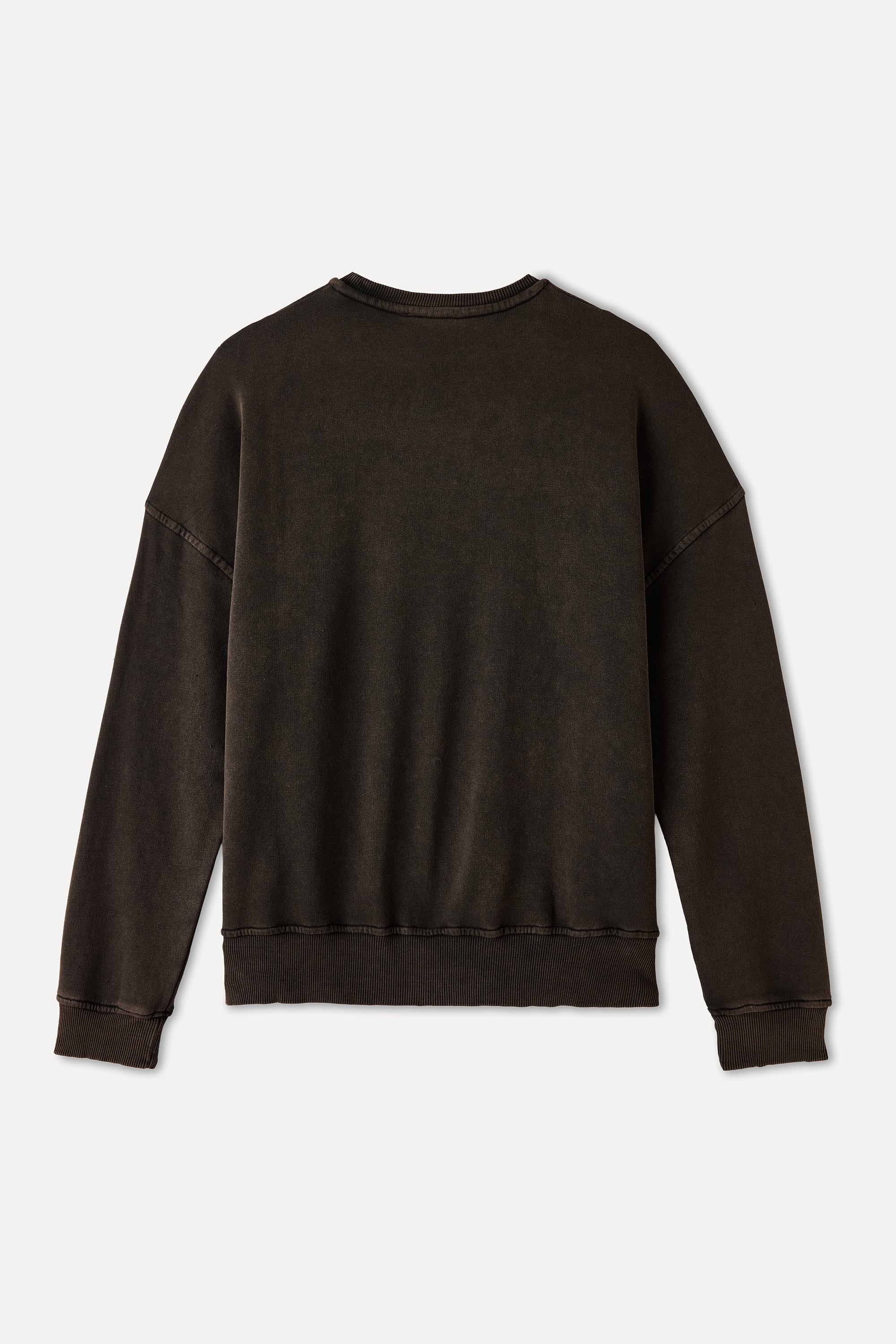 DİKİŞ DETAYLI BİSİKLET YAKA SWEATSHIRT