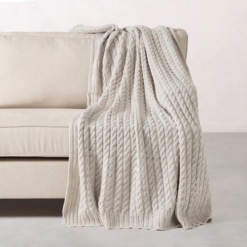 RANDY KOLTUK ŞALI EKRU 130X170