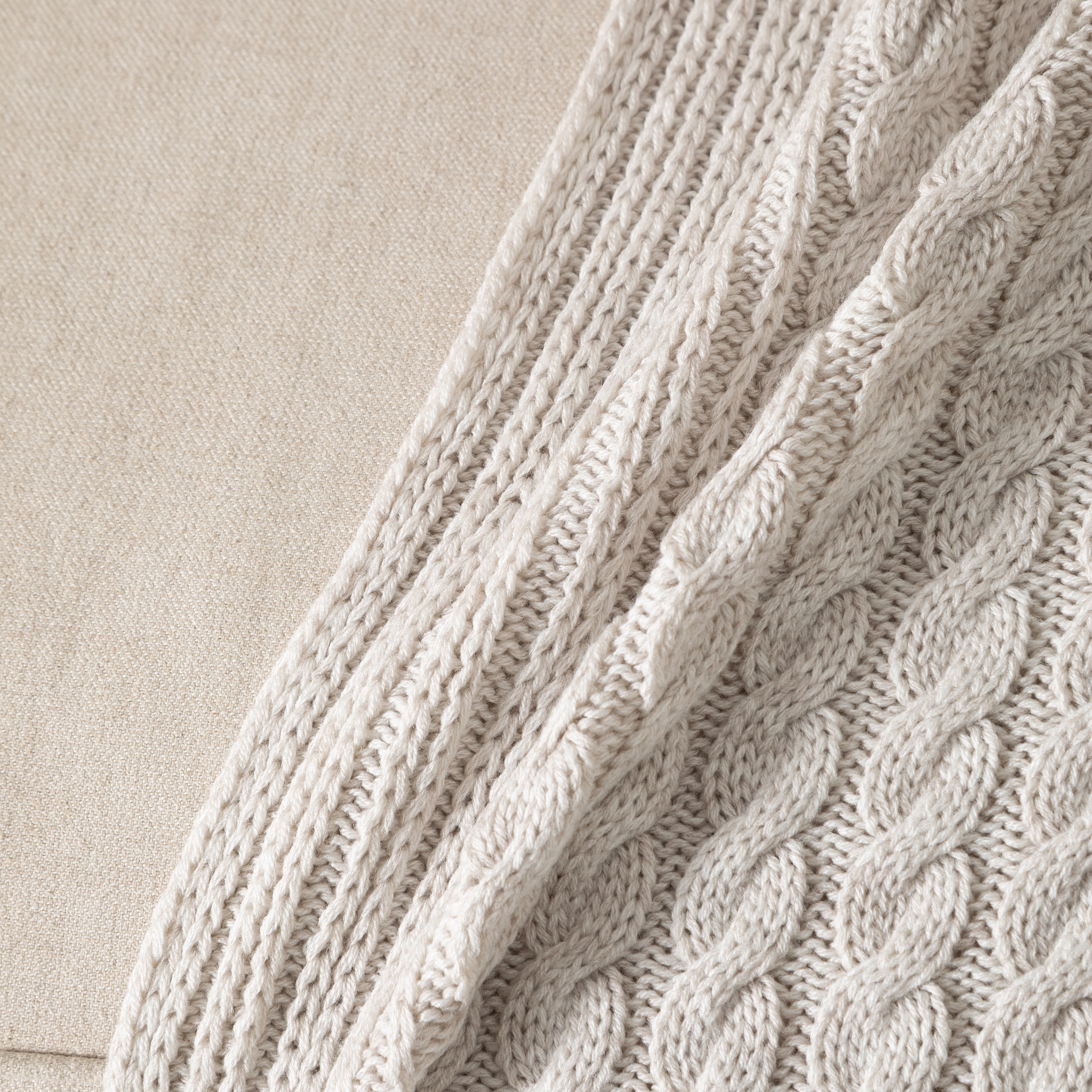 RANDY KOLTUK ŞALI EKRU 130X170