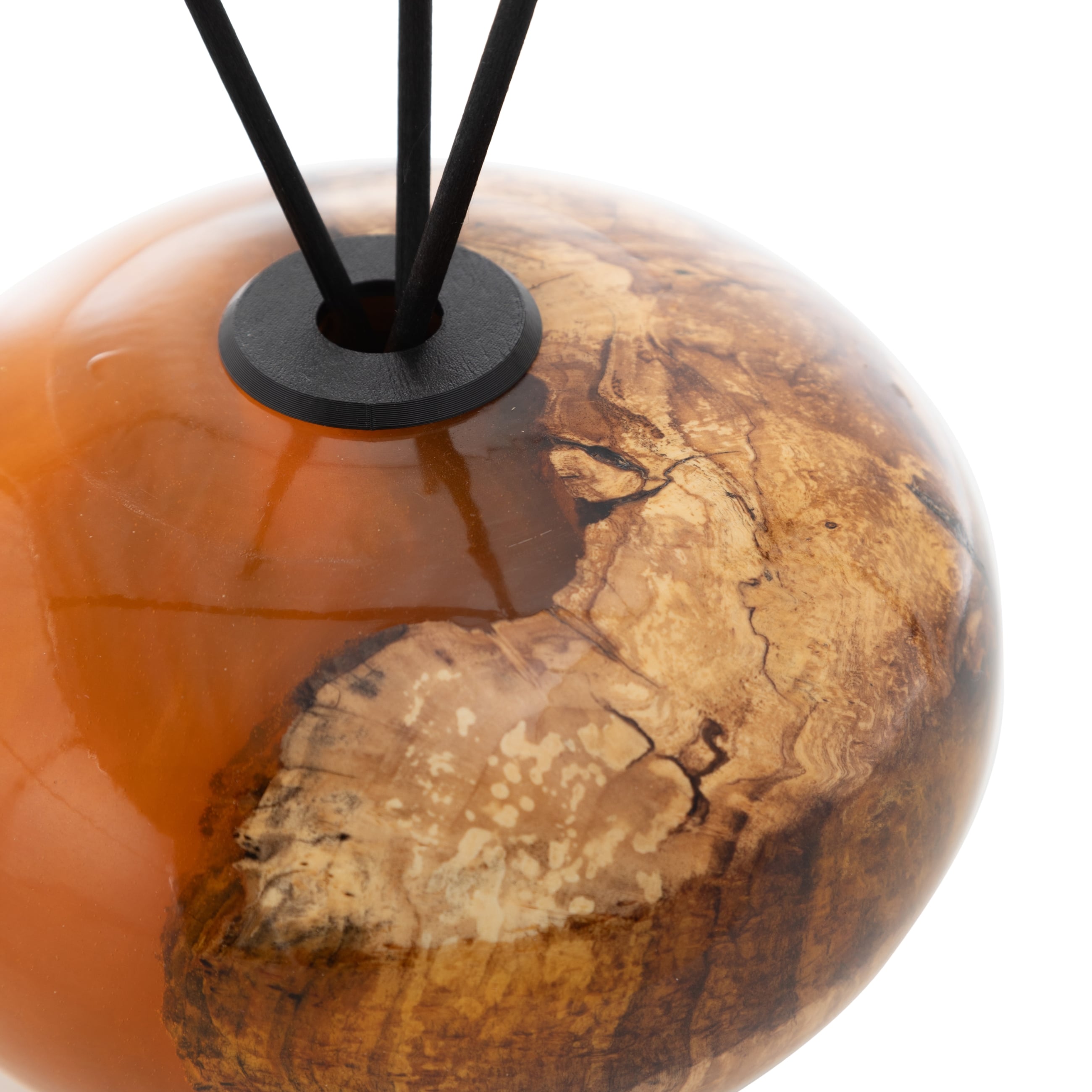 AĞAÇTAN ODA KOKUSU STANDI ELİPS AMBER