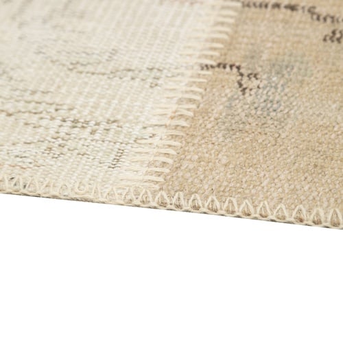 LİMA BEJ PATCHWORK KİLİM 80X150